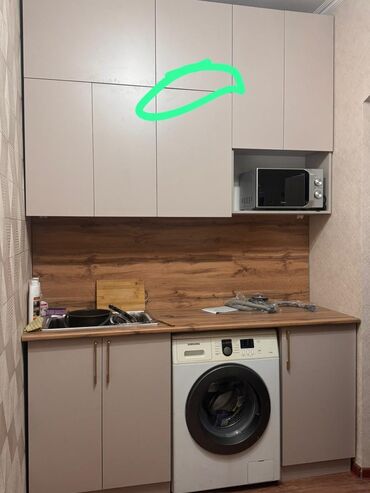 Кухонные гарнитуры: Кухонный гарнитур, Новый, цвет - Бежевый, Бесплатная доставка — 9