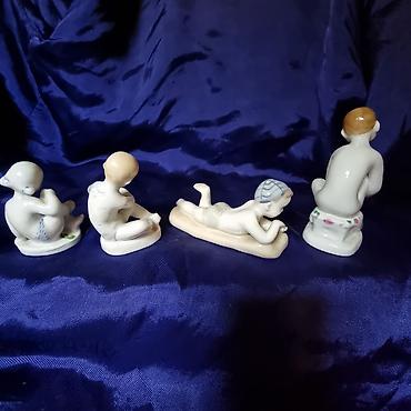 Статуэтки: РЕДКИЕ СТАТУЭТКИ. СССР. ЛФЗ СЧАСТДИВОЕ ДЕТСТВО. - Материал: тонкий — 2