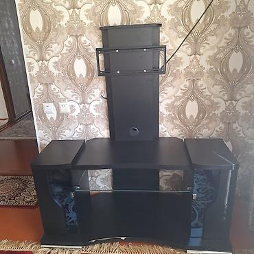 id store: Тумба и подставка для телевизора, Б/у, Напольная, цвет - Черный — 1