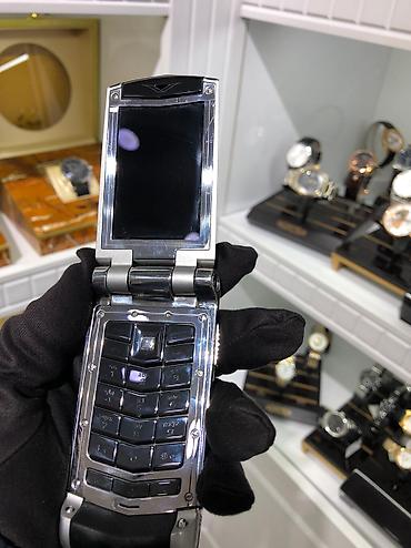 butun telefonlar: Vertu Ayxta Ceramika Silver Telefon ideal veziyyetdedi temirde — 5