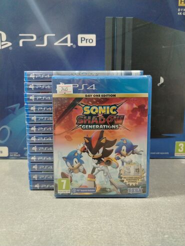 gigamax internet paketi: Playstation 4 üçün sonic shadow generations oyun diski, tam yeni