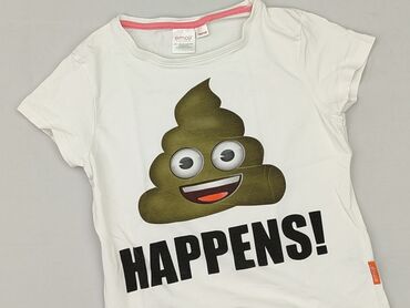 koszulka z kotem dla dzieci: T-shirt, 10 years, 134-140 cm, condition - Perfect