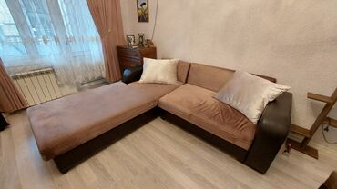 диван в спальню: Диван-кровать, Б/у, Раскладной, С подъемным механизмом, Нет доставки