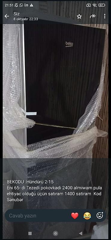 redmi note 14 256: Beko soyuducu - Marka/model: Beko - Rəng: qara ön panel - Ölçülər — 1