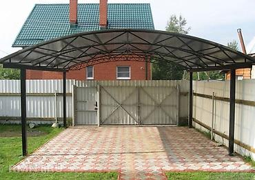 Навесы: Навес, Арочный, Металл, Поликарбонат, Новый, Гарантия — 8