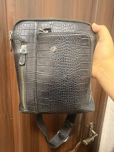 Барсетка, Butun, Материал: Экокожа, Оригинал, Б/у