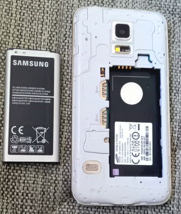 mini manuelna masina za sivenje: Samsung Galaxy S5 Mini, rəng - Qara, Sensor