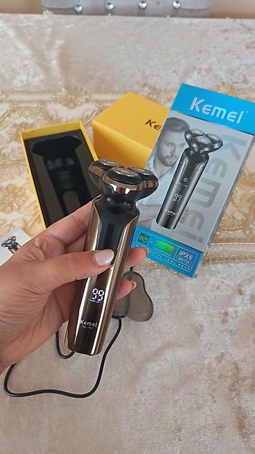 bas masini: Kemei KM-774 elektrik üz QIRXAN. YENIDI. - 3 fırlanan başlıqlı — 4