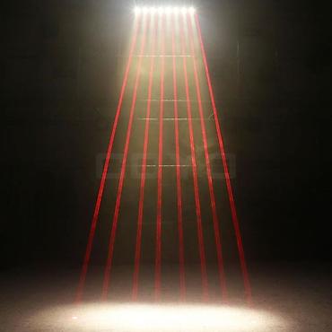 bud e2: 8 Глаз LED LASER BAR +8x3W Теплый белый + 638nm 500mW x 8 Red Laser – — 3