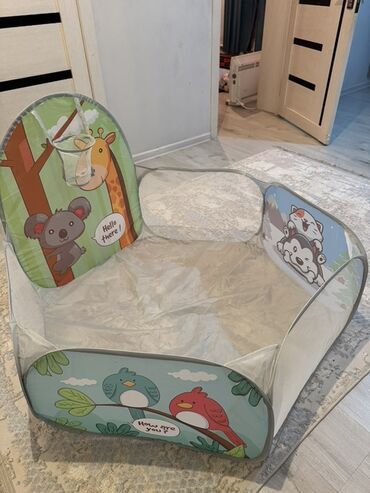 исык кол: Складной детский игровой манеж/сухой бассейн с яркими принтами