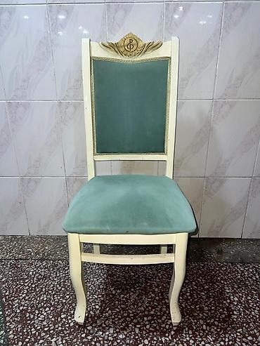 Mebel: Qonaq otağı üçün, İşlənmiş, Qatlanmayan, Stul — 1