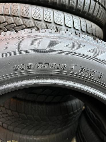 2 скат: Шины 205 / 55 / R 16, Зима, Б/у, Пара, Япония, Bridgestone — 3