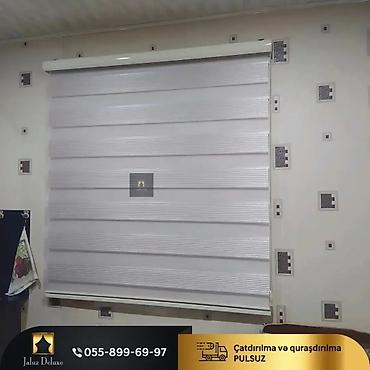 Pərdə və tüllər: Jalüz pərdə ucuz sok qiymətlər bizdə 2 ya 3 günərzində hazırlama — 12