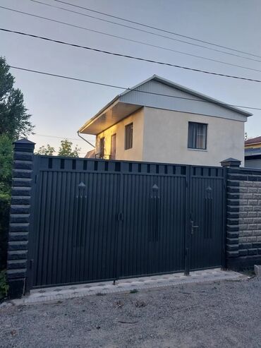 снять дом в бишкуле на длительный срок: 90 м², 3 комнаты, Теплый пол, Бронированные двери, Забор, огорожен