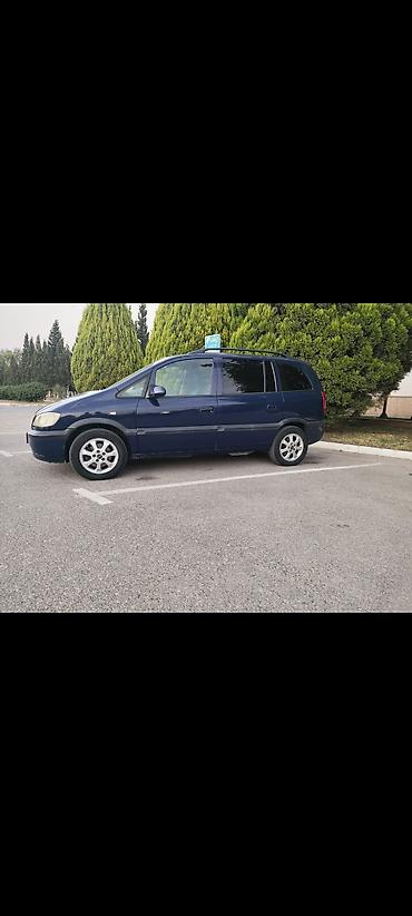 опель зафира а: Opel Zafira A – 7 yerlik kompakt miniven - Kuzov: tünd mavi, dam — 6