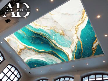 Натяжной потолок: Натяжной потолок 3D потолки, Глянцевое, Матовое Гарантия, Бесплатный замер, Бесплатная консультация — 16