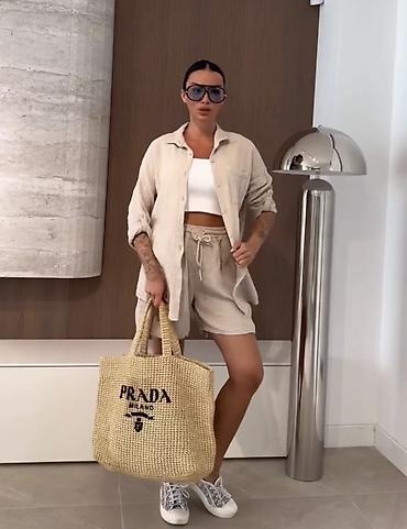 Kompleti: Dvodelni ženski komplet od muslina – košulja i šorts 3100 din — 10