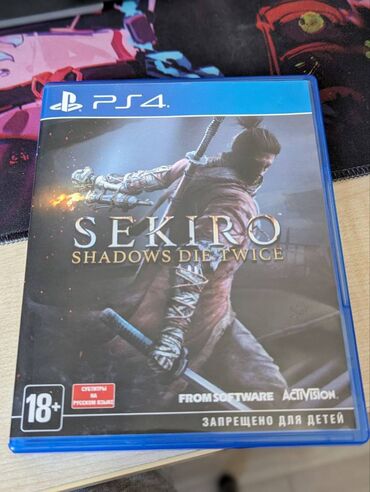 игровая приставка sony: SEKIRO: Shadows die twice для PS4 в идеальном состоянии! Русские