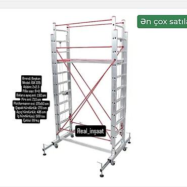 ucuz kask: İskələ – Beykon İSK 230/225 tipli alüminium modul iş platforması - — 1