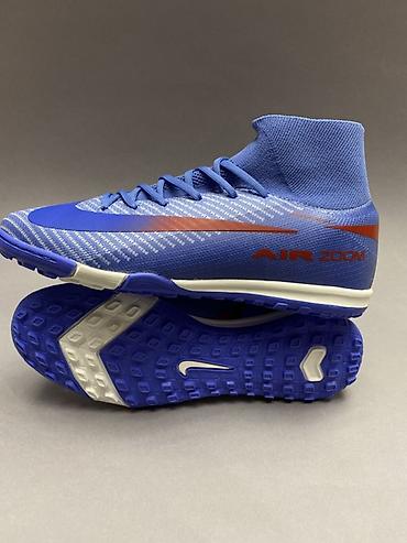Бутсы: Футбольные бутсы/сороконожки Nike Air Zoom (TF) - Тип: футбольная — 4