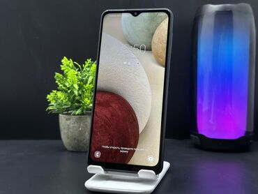 Samsung: Samsung Galaxy A12, Б/у, 128 ГБ, цвет - Черный, 2 SIM