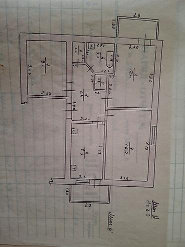 участок квартира: 3 комнаты, 5 м², 2 этаж — 7