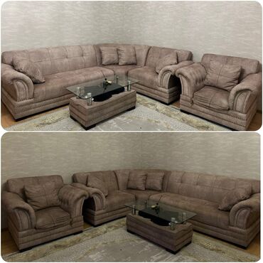 Divanlar: Künc divan, İşlənmiş, Açılmayan, Bazasız, Parça, Çatdırılma yoxdur