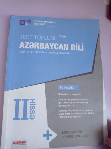 az dili test toplusu cavabları: Azərbaycan dili 2ci hissə test toplusu. 2019cu ildir Yepyenidir ad