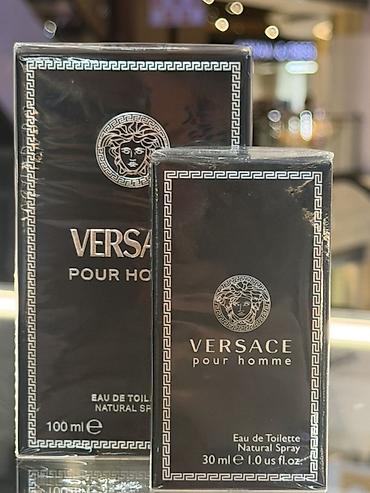 Оригинал ❤️ Versace Pour Homme — мужская туалетная вода (Eau de at lalafo.kg Оригинал ❤️ Versace Pour Homme — мужская туалетная вода (Eau de