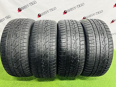 Шины 245 / 50 / R 18, Зима, Б/у, Комплект, Легковые, Корея, Hankook