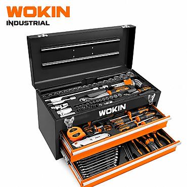№: 693 Məhsulun adı: Alətlər dəsti Wokin W901098, 98 parça Brend