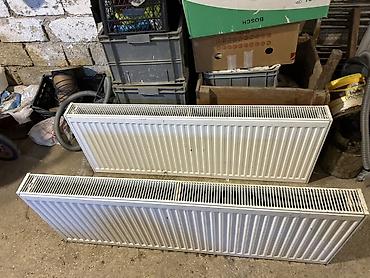 paneler: Məhsul: Panel radiatorlar (2 ədəd) Təsvir: - Klassik ağ panel tipli — 3