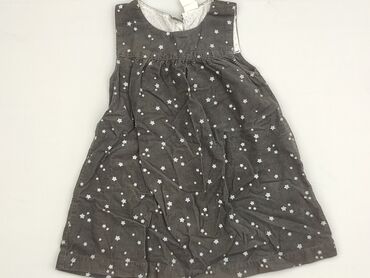 sukienki dresowe dla dziewczynek: Dress, H&M, 1.5-2 years, 86-92 cm, condition - Perfect