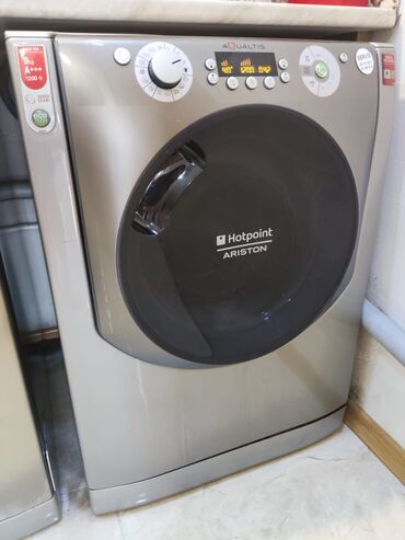 notebook qiymetleri irşad telecom: Paltaryuyan maşın Hotpoint Ariston, 9 kq, İşlənmiş, Kredit yoxdur, Ünvandan götürmə
