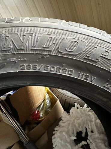 Шиналар: Шиналар 285 / 50 / R 20, Жай, Жуп, Жол тандабастар (АТ/МТ), Dunlop