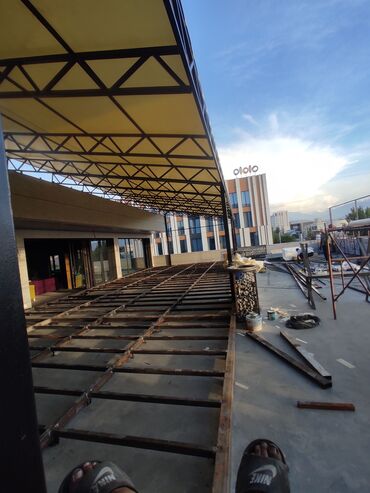 Канцтовары: Металлоконструкции односкат двухскатная конверт поликарбонат сварка — 3