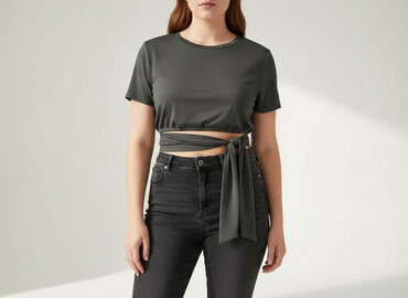 białe t shirty plus size: Women`s T-shirt, size 3XL