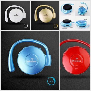 динамик: Беспроводная Bluetooth 4,1 гарнитура, ABSQ Mini 502 - Умные