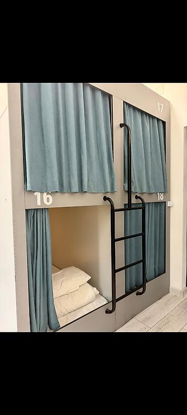 Хостелы: HOSTEL OSH — современный хостел в центре Оша. - Капсульные спальные — 7