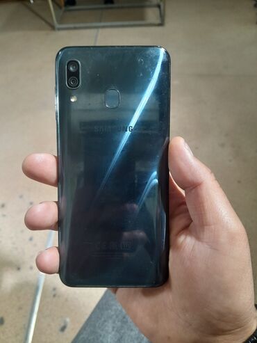 xiaomi redmi note 4 pro: Samsung Galaxy A30, 64 GB, rəng - Göy, Sensor, Barmaq izi, İki sim kartlı