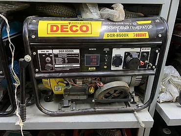Бензиновый генератор DECO DGR-8500K - Напряжение: 220 В -