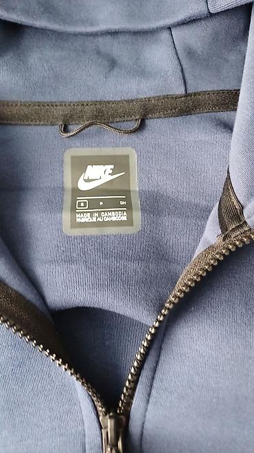 Эркектер кийими: Эркектердин толстовкасы, S, Nike, Колдонулган, түсү - Көк, Акылуу жеткирүү — 2