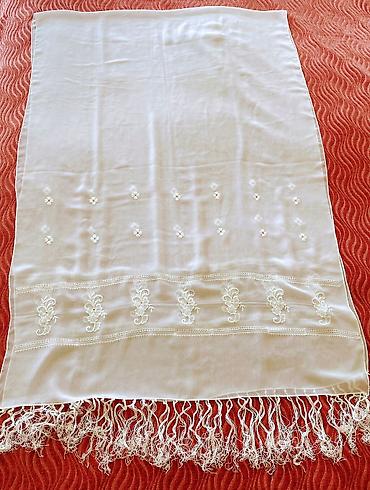uzun boğaz cekme: Əl İşi Dekorativ Uzun Şərf Hər biri 1 Azn. - Material: yüngül, təbii — 4