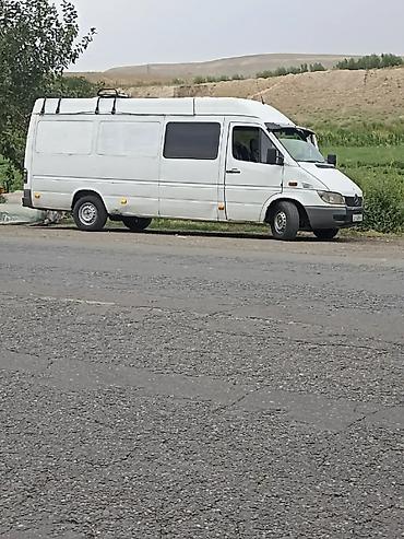 мотор скутер: Mercedes-Benz Sprinter (длиннобазный, высокий потолок), белый фургон — 3