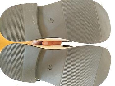 ağ mokasinlər: Qadın loafer ayaqqabıları - Rəng: ağ-qara ikirəng kombin - Material — 4