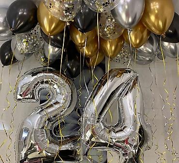 Организация мероприятий: ШАРЫ ГЕЛИВЫЕ,Лента для машины,День рождения,Юбилей,выпускной,Выписка — 19