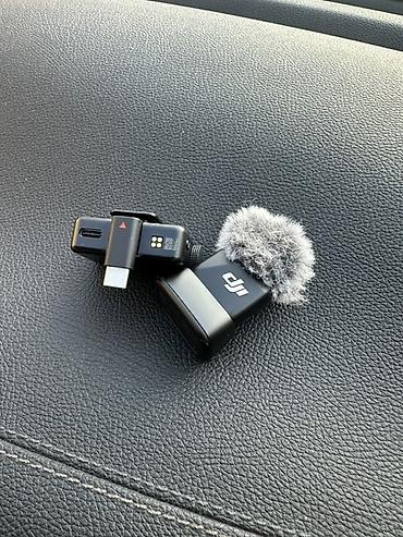 mikrafon: DJI simsiz lavalier mikrofon dəsti - Brend/model: DJI Mic (korpusda — 2