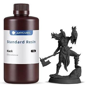 Epoksid qətranı: Anycubic Standard Reçine – Qara (1 kq) Resin texnologiyalı 3D — 1