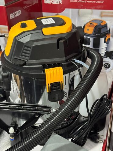 Industrijski usisivači: Industrijski usisivač BEGER – mokro/suvo čišćenje + pranje - Snaga — 6