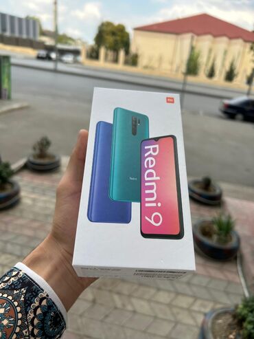 adapter xiaomi: Xiaomi Redmi 9, 64 GB, rəng - Boz, 
 İki sim kartlı